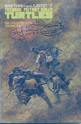 MIRAGE TMNT TEENAGE MUTANT NINJA TURTLES COLLECTED BOOK #3 UNREAD SIGNED LAIRD
