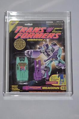 VINTAGE TRANSFORMERS G2 1995 BREAKDOWN S3 STUNTICON FX EXCLUSIVE AFA 70
